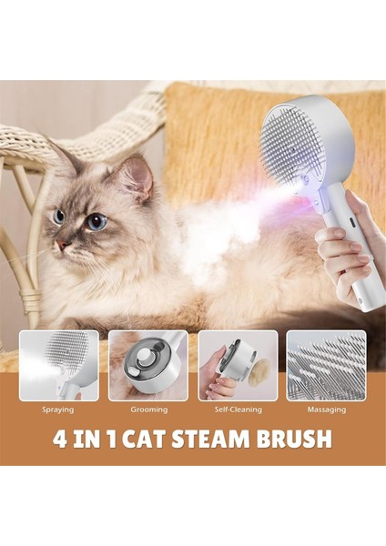 Kedi Buhar Fırçası Kediler Için Spritz Defur Kedileri Bulut Bakımı Kedi Fırçası Iç Mekan Kedileri Için Kedi Fırçası Buhar Kedi Fırçası (Yurt Dışından) fiyatları