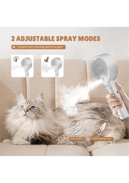 Kedi Buhar Fırçası Kediler Için Spritz Defur Kedileri Bulut Bakımı Kedi Fırçası Iç Mekan Kedileri Için Kedi Fırçası Buhar Kedi Fırçası (Yurt Dışından) fırsatları