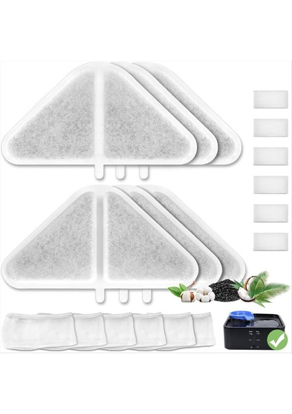 6 Set 230 Oz/7l Köpek Su Çeşmesi Kedi Su Çeşme Filtreleri Pet Çeşme Filtreleri Yedek (Yurt Dışından) indirimleri