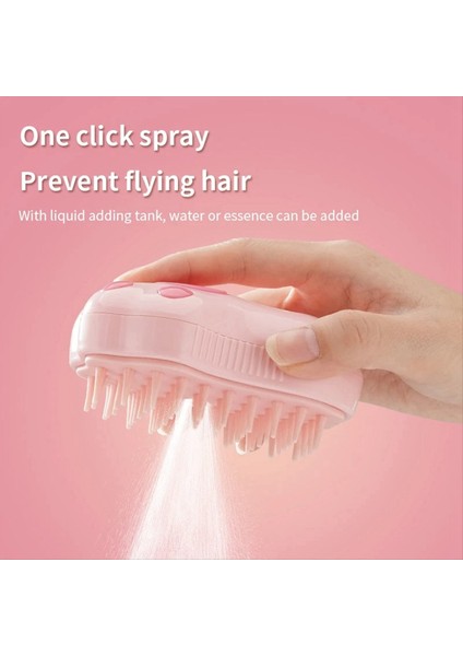 Kediler Buharlı Fırça Köpek Masaj Tarağı Yerleşik Elektrikli Su Spreyi Yumuşak Silikon Evcil Ppartoval Kaldırma Tımar Fırçası (Yurt Dışından) fiyatları