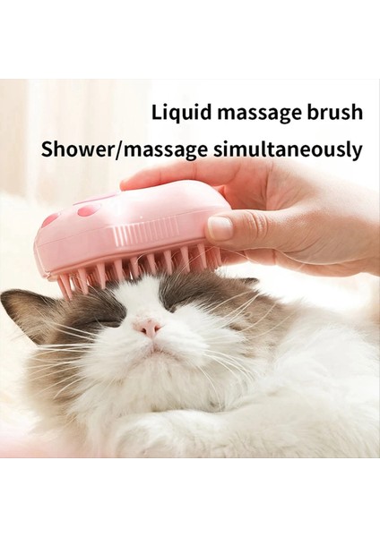 Kediler Buharlı Fırça Köpek Masaj Tarağı Yerleşik Elektrikli Su Spreyi Yumuşak Silikon Evcil Ppartoval Kaldırma Tımar Fırçası (Yurt Dışından) fırsatları
