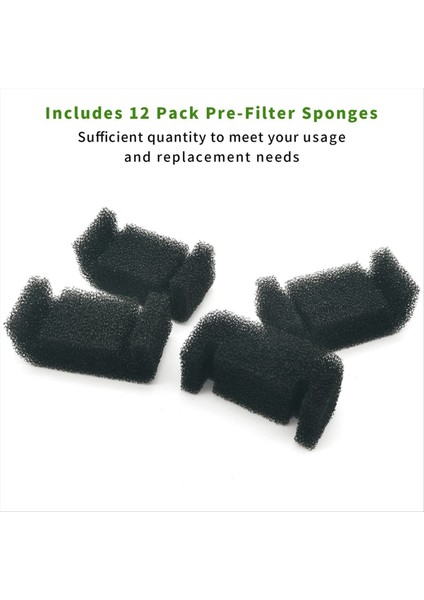 Kedi Su Çeşmesi Sünger Kedi Çeşme Filtreleri Için 12 Pcs Köpük Filtreleri Evcil Çeşme Filtresi Yedek Sünger Filtreleri (Yurt Dışından) fırsatları