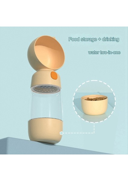 2&#39;den 1 Portatif Gıda Sınıfı Malzeme Köpek Kedi Seyahat Evcil Su Bardağı Şişesi Gıda Dağıtıcı ile B (Yurt Dışından) modelleri