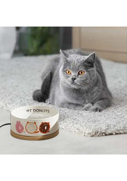 Köpek Kedi Seramik Seyahat Kaseleri Için Isıtmalı Su Kasesi Temel Kaseler Açık Termal Kase Güvenli Sıcaklık Isıtmalı (Yurt Dışından) fırsatları