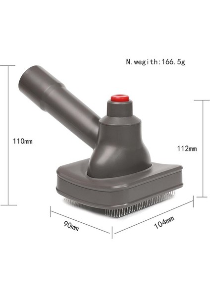 Köpek Pet Aracı Fırçası Pet Damat Hayvan Alergy Vacuma Seğerleri En Son Yedek Parça Vakum Süpürge 32MM (Yurt Dışından) fiyatları