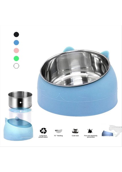 Kediler Için Kedi Su Kasesi Besleme Kaseleri, Beyaz (Yurt Dışından) fırsatları