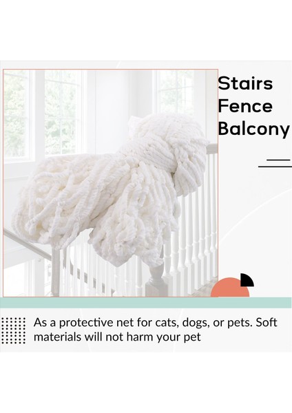 Pet Çocuk Güvenliği Net Evcil Köpek Kedi Balkon Korkuluk Merdivenleri Çit Çocuk Oyun Alanı Korkusu Çocuk Güvenlik Netting-A (Yurt Dışından) indirimleri