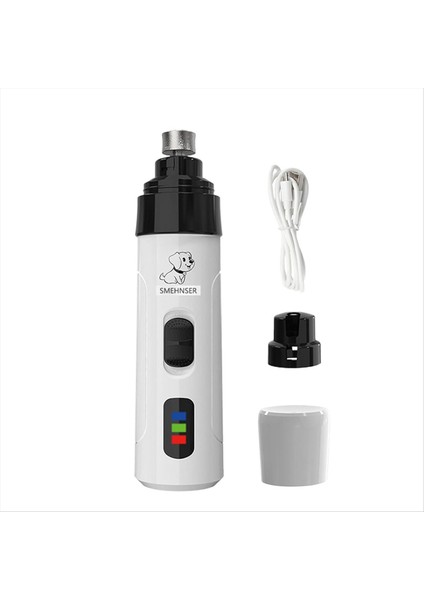 Köpek Tırnak Düzeltici Köpek Tırnak Değirmeni Elektrikli Köpek Çivi Kupürleri Köpek Tırnak Öğütücüleri Şarj Edilebilir Evcil Hayvan Pençeleri Tımar Aracı (Yurt Dışından)