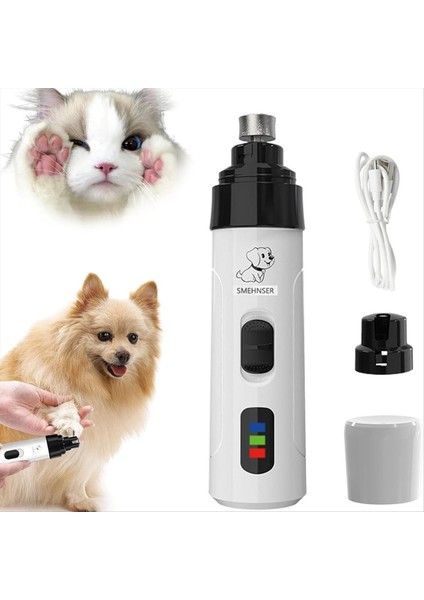 Köpek Tırnak Düzeltici Köpek Tırnak Değirmeni Elektrikli Köpek Çivi Kupürleri Köpek Tırnak Öğütücüleri Şarj Edilebilir Evcil Hayvan Pençeleri Tımar Aracı (Yurt Dışından) fiyatları