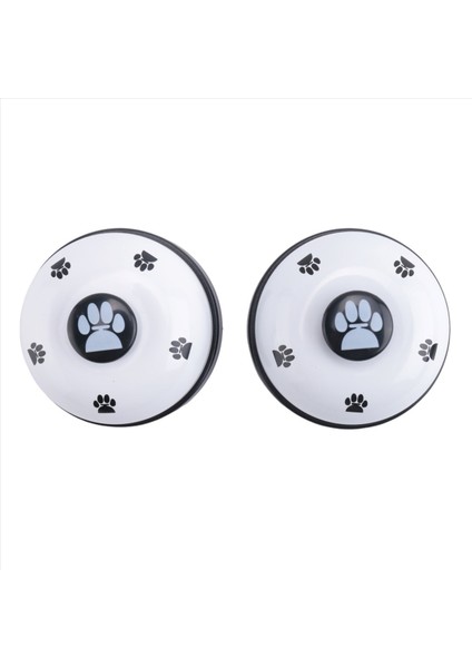 Pet , 2 Paket Metal Çan Köpek Eğitimi ile Kızak Olmayan Kauçuk Dipler ile Lazımlık Eğitimi Için Köpek Kapı Zili Temiz Yüzük Küçük Köpekler Hayvan Alet Iletişim Cihazı (Yurt Dışından)