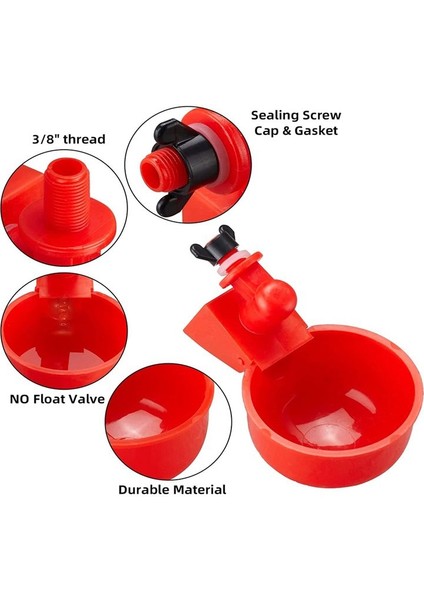 Tavuk Su Bardağı, Kümes Hayvanları Için Otomatik Tavuk Sucu Kiti, Tavuk Için Su Kümes Hayvanları Içme Kasesi (Yurt Dışından) fiyatları