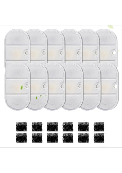 Petlibro 71OZ/2.1L Pet Çeşmesi Üçlü Filtrasyon Su Çeşme Filtreleri Için Kedi Su Çeşmesi Yedek Filtreleri (Yurt Dışından)