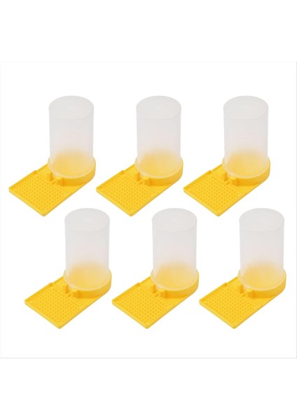 6pcs Arı Sulama Istasyonu Arı Bardakları Arılar Için Su Bahçe Bee Arı Arı Ekibi Bal Arı Kivisi Giriş Besleyici (Yurt Dışından)