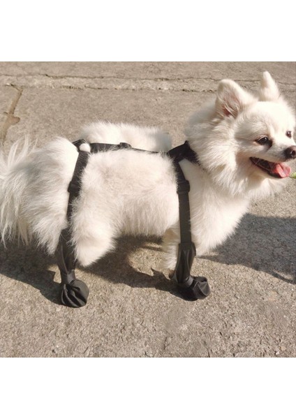 Köpek Ayakkabıları Su Geçirmez Ayarlanabilir Köpek Boot Yağmur Günü Evcil Hayvan Nefes Ayakkabıları Açık Hava Yürüyüşü Için Yumuşak Fransız Bulldog Pençeleri L (Yurt Dışından) indirimleri