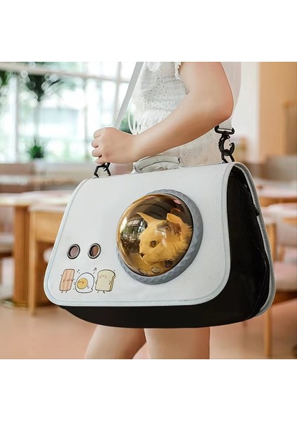 Cat Pet Hava Yastığı Şeffaf Pencere Tasarımı Nefes Bulabilir Havalandırma (Yurt Dışından) fiyatları