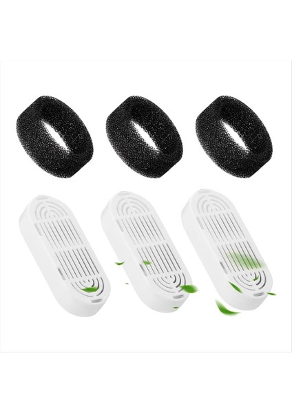 Kedi Su Çeşmesi Filtresi Değiştirme: 135 Oz ve 108 Oz Paslanmaz Çelik Evcil Hayvan Çeşmesi Için 3+3 Paket Yedek Filtreler (Yurt Dışından)