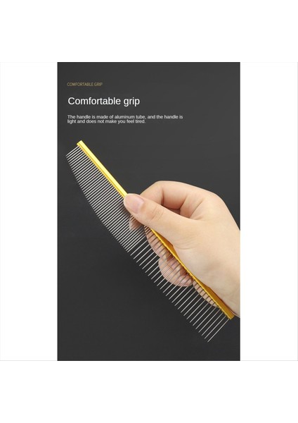 Hateli Combing Pet Dog Long Saç Kedisi Özel Kombi Saç, Yüzen Saç, Açık Düğüm Kukla Ingilizce Kısa Teddy Combin Siyah (Yurt Dışından) fırsatları