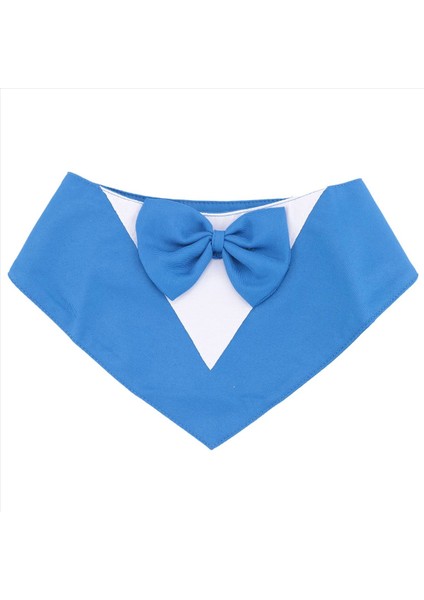 Köpek Smokin, Papyon ile Resmi Köpek Düğün Yaka, Köpek Doğum Günü Kostümü Evcil Hayvan Partisi, Köpek Sevgililer Kıyafeti Cosplay, M Mavi (Yurt Dışından)