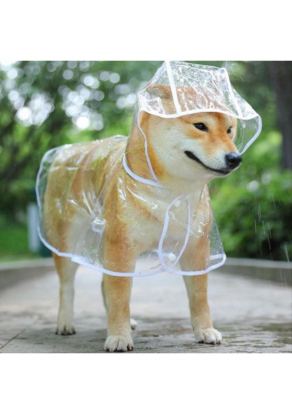 S-Pet Köpek Köpek Şeffaf Yağmur Yağmur Pet Pet Kapşonlu Su Geçirmez Ceket Giysileri Yumuşak Köpek Yağmur Cox Yavru Yağmur Ponço (Yurt Dışından) fiyatları