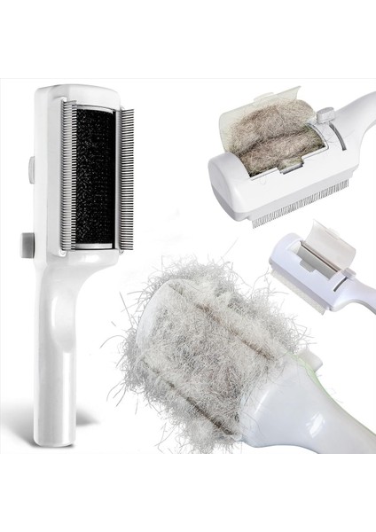 Kısa Veya Uzun Saçlı Kediler Için Evcil Hayvan Kuru Temizleme Fırçası, Kedi Saç Fırçası, Kedi Yapışkan Fırça Dökülme ve Tımar Için Yapışkan Fırça (Yurt Dışından) fiyatları