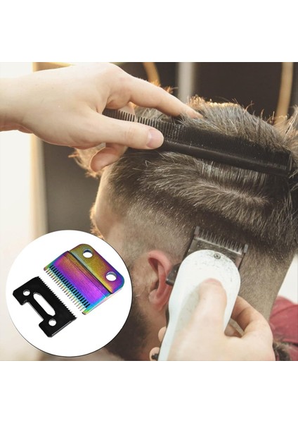 Wahl Için Profesyonel Ayarlanabilir Clippers Bıçakları 8148 8504 Hassasiyet 2 Delikler Ayarlanabilir Saç Clipper Parçaları Bıçak B (Yurt Dışından) fırsatları