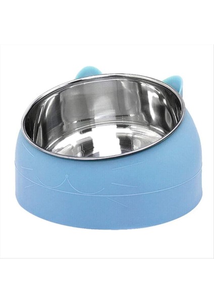 Kediler Için Kedi Su Bowling Pet Bowl Pet Bowl Kediler Köpekler Için Kedi Su Kasesi, Mavi (Yurt Dışından)