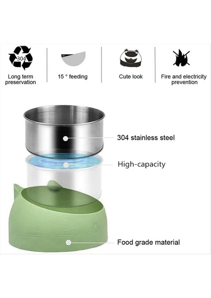 Kediler Için Kedi Su Bowling Pet Bowl Pet Bowl Kediler Köpekler Için Kedi Su Kasesi, Mavi (Yurt Dışından) fiyatları