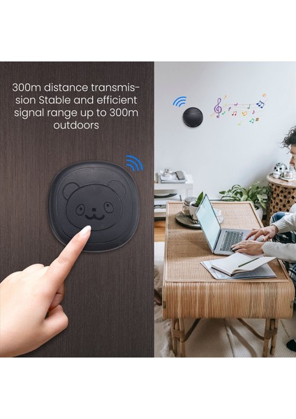 Pet Köpek Kapı Zilleri Kablosuz Kapı Bell Ev Eğitim Çok Fonksiyonlu Sensör Hareketi (Alıcı ve Vericiler) Eğitim Aracı Abd Fişi (Yurt Dışından) fiyatları