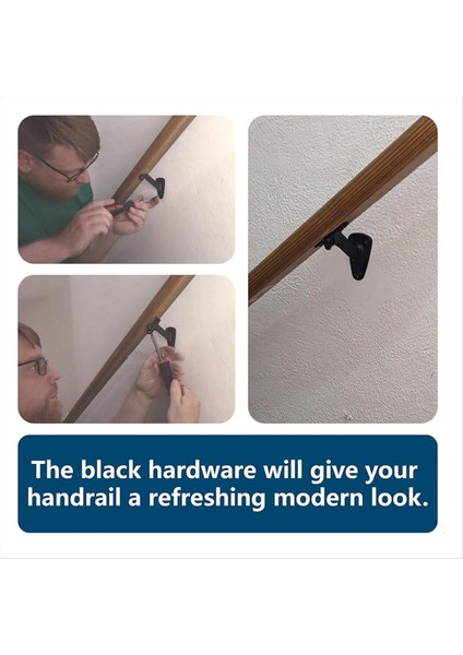 Merdivenler Için El Ray Braketleri- 6 Adet Kapalı Merdivenler Veya Dış Merdivenler Için Korkuluk Braketleri, El Korkuluk Parantezleri (Yurt Dışından) modelleri