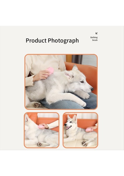 Evcil Hayvan Temizleme Fırçası Sprey Masaj Tarama Kürk Çıkarmak Için Bir Tıklama, Epilasyon, Kediler ve Köpek Evcil Hayvan Malzemeleri, B (Yurt Dışından)