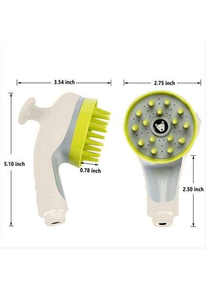 Pet Banyo Duş Gou Gou Masaj Fırça Duş Banyo Ürünleri (Yurt Dışından) modelleri