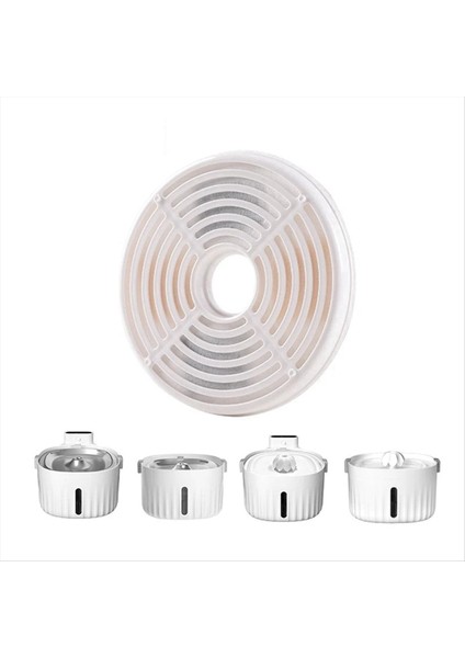 Kedi Su Içme Çeşmesi Yuvarlak Filtre Değiştirme 2l Kedi Köpek Su Dağıtıcı (Yurt Dışından) fiyatları