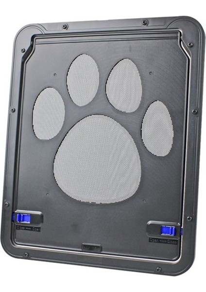 Pet Ekran Kapısı Kolay Kurulum Ev Kilitlenebilir Açık Kapı Manyetik Kendi Kendini Kapatma Fonksiyonu Köpek Kedileri Için Sağlam Kapı 24X29CM (Yurt Dışından)