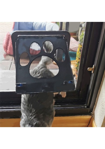 Pet Ekran Kapısı Kolay Kurulum Ev Kilitlenebilir Açık Kapı Manyetik Kendi Kendini Kapatma Fonksiyonu Köpek Kedileri Için Sağlam Kapı 24X29CM (Yurt Dışından) modelleri
