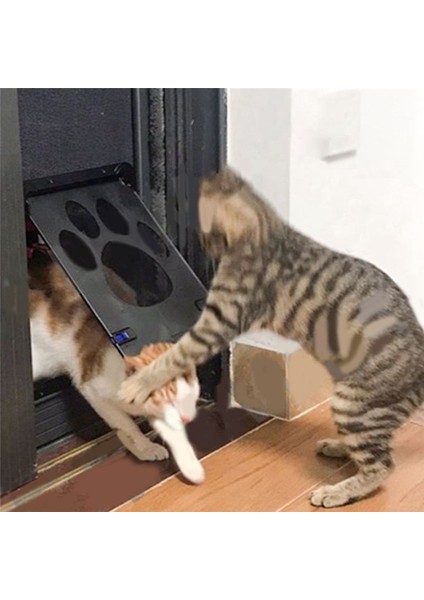 Pet Ekran Kapısı Kolay Kurulum Ev Kilitlenebilir Açık Kapı Manyetik Kendi Kendini Kapatma Fonksiyonu Köpek Kedileri Için Sağlam Kapı 24X29CM (Yurt Dışından) fırsatları