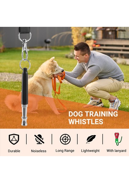 Köpek Düdüğü, Profesyonel Köpek Eğitimi Barkmayı Durdurmak Için Düdük Ayarlanabilir Frekans Ultrasonik Ses Eğitimi Aracı Köpekler Için Sessiz Kabuk Kontrolü (Yurt Dışından) indirimleri