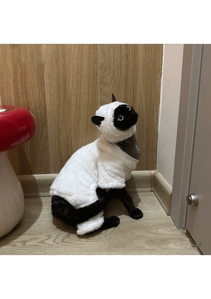 Sevimli Tüysüz Kedi Kıyafetleri, Kedinizi Bir Koyun Evcil Hayvan Süveteri Koyun Tasarım Evcil Kıyafetler Evcil Hayvan Kapşak M (Yurt Dışından) indirimleri