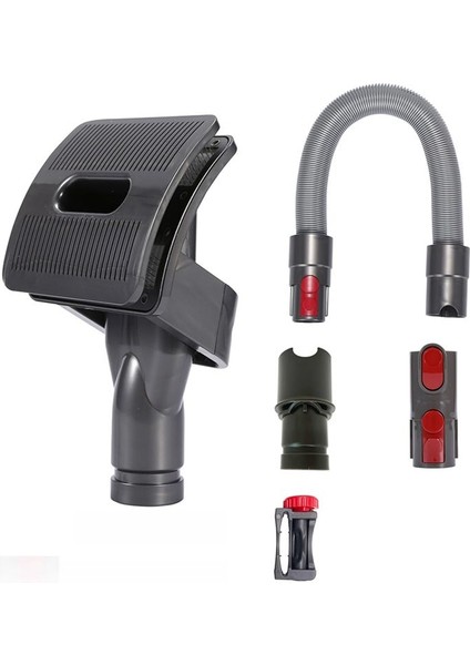 Pet Tramıng Kiti Köpek Pet Kılı Fırçası Vakum Bağlantı Dyson Için, 5 Pcs Köpek Bakım Vakum Ek Kiti (Yurt Dışından)