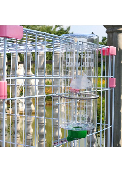 1000ML Küçük Hayvan Içme Çeşmesi Otomatik Içme Suyu Asılı Su Şişesi Kobay Pigfeeder Mavi Için Uygun (Yurt Dışından) fırsatları