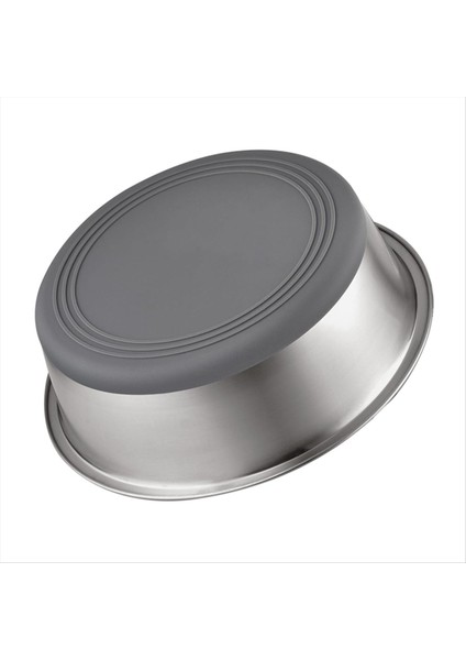 Paslanmaz Çelik Pet Bowl Köpek Kemik Evcil Pet Serpeği Sofra Takımları Slip Olmayan Kediler Kase Içme Su Köpek Havzası Köpek Kaseleri (M) (Yurt Dışından)