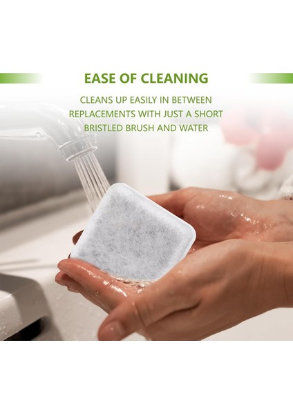 Pet Su Çeşmesi Kömür Yedek Filtreleri Petmate Için Değiştirin Yerçekimi Su Dispenser Köpek Kat 6 Pcs Için Filtreler (Yurt Dışından) indirimleri