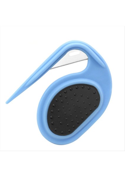 Evcil Hayvanlar Tarak Köpek Açık Düğüm Tırmık Bıçağı Tarak Köpek Saç Fırçası Tımar Malzemeleri Kediler Köpek Saçları Sökücü Evcil Hayvan Bakım Malzemeleri Mavi (Yurt Dışından)