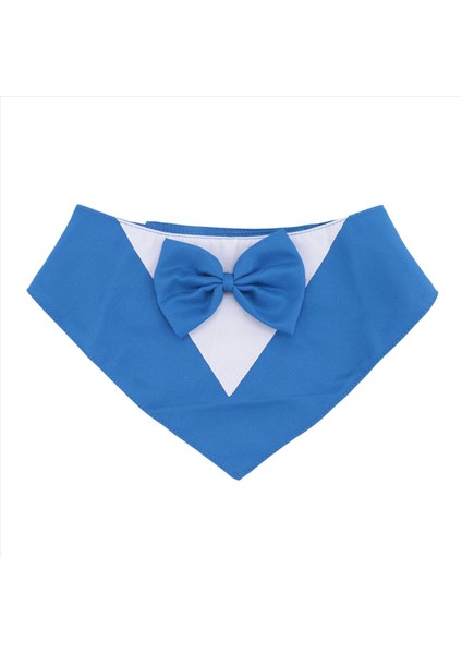 Köpek Smokin, Papyon ile Resmi Köpek Düğün Yaka, Köpek Doğum Günü Kostümü Evcil Hayvan Partisi, Köpek Sevgililer Kıyafeti Cosplay, L Mavi (Yurt Dışından)