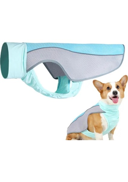 Yaz Açık Köpek Soğutma Yelek Yansıtıcı Şerit Hızlı Soğutma Evcil Hayvan Giysileri Büyük Köpek ve Kedi Xl Için Serin Ceket (Yurt Dışından) modelleri