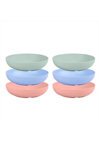 6 Parçalı Bıyık Yorgunluğu Kedi Kasesi - 5.5 Inç Sığ Kedi Gıda Yemeği Geniş Kedi Islak Besleme Kaseleri, Yavru Kedi Için Evcil Hayvan Plakası (Yurt Dışından)