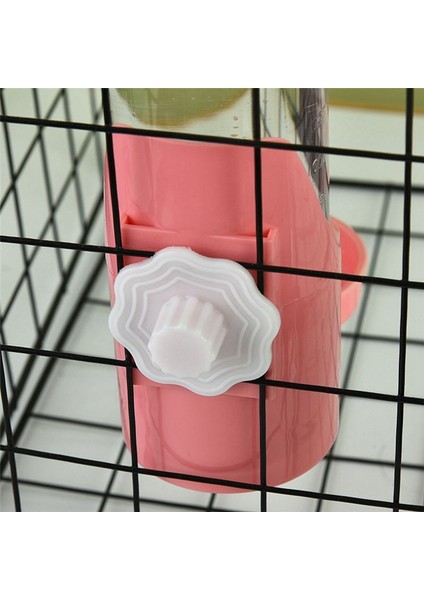 Pet Evrensel Su Dispenser Pet Su Dispenser Asılı Damalı Ağız Yok Su Isıtıcısı Beslenme Suyu Asabilir Kafes B (Yurt Dışından) indirimleri
