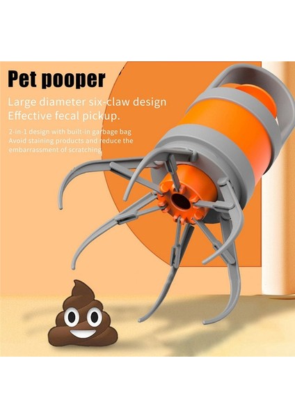 Pet Tuvalet Pick-Up Klip, Köpek Kürek Artefakt Pikap Klibi, Köpek Kakası Temizliği, Pick-Up Taşınabilir Araçlar ve Malzemeler (Yurt Dışından) fırsatları