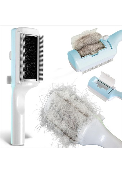 Kısa Veya Uzun Saçlı Kediler Için Evcil Hayvan Kuru Temizleme Fırçası, Kedi Saç Fırçası, Mavi Dökülme ve Tımar Için Kedi Yapışkan Fırça (Yurt Dışından) fiyatları