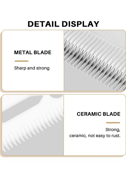 2pc Saç Sakı Wahl Shear Clipper Için Seramik Bıçağı Kesici Metal Dip (Yurt Dışından) indirimleri