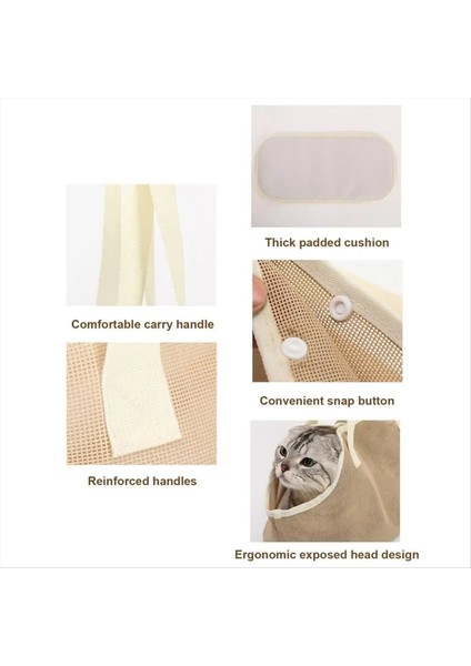 Köpek Göğüs Taşıyıcı Taşınabilir Pet Çanta Sling Katlanabilir Nefes Alabilen Pet Mesh Sling Küçük Köpek Kedi Yumuşak Taşıyıcı 21X38X27CM (Yurt Dışından) fırsatları